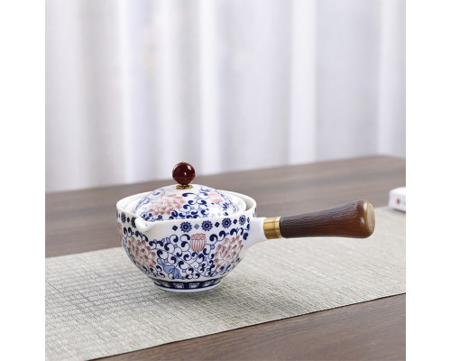 Дорожній набір для чайної церемонії No Brand Lotos 200 мм 6 предметів