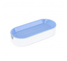 Лоток для котячої трави Lesko DT-883 Blue