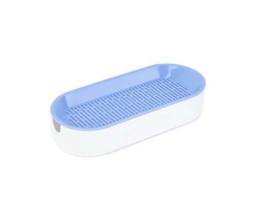 Лоток для котячої трави Lesko DT-883 Blue Лоток для котячої трави Lesko DT-883 Blue