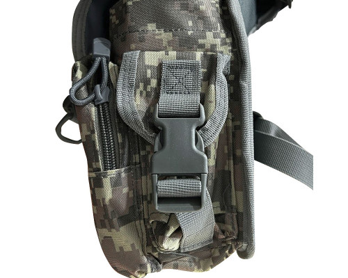 Сумка тактична на стегно Aokali Outdoor A90 ACU 22х30 см Digital Sand (5358-76445) Сумка тактична на стегно Aokali Outdoor A90 ACU 22х30 см Digital Sand (5358-76445)