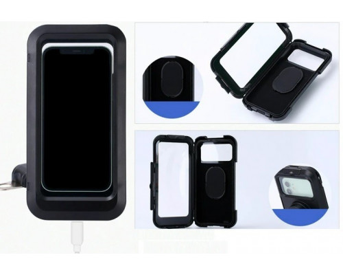 Велоутримувач для телефону Bicycle Gear Phone Holder Black (17050493) Велоутримувач для телефону Bicycle Gear Phone Holder Black (17050493)