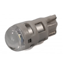 Світлодіодна лампа AllLight T10 1 діод 1W Osram replica W2,1x9,5d WHITE 12V прозора
