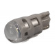 Світлодіодна лампа AllLight T10 1 діод 1W Osram replica W2,1x9,5d WHITE 12V прозора