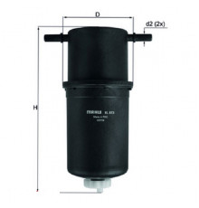 Паливний фільтр Mahle KL873 VW Crafter 30-35,30-50 11