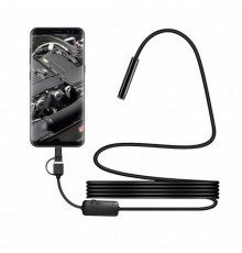 Цифровий ендоскоп ZCF USB/micro USB з підсвічуванням з кабелем 2 м (HbP8745)