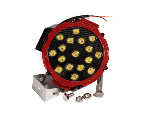 Світлодіодна фара AllLight 51W RED 17chip OSRAM 3535 spot 9-30V Світлодіодна фара AllLight 51W RED 17chip OSRAM 3535 spot 9-30V
