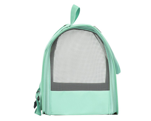 Рюкзак-перенесення для котів MoorPet 257711 31х30 см Turquoise 12982-84062