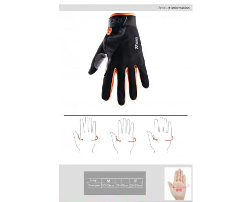 Велорукавички Rogtoy M Black (65757552) Велорукавички Rogtoy M Black (65757552)