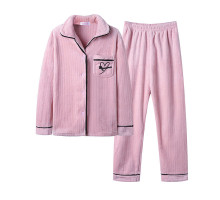 Комплект жіночої піжами Lesko CK-505 Pink L