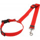 Ремінь безпеки в автомобіль для собаки Red (050598) 4Dog