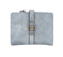 Жіночий гаманець Prettyzys PT23-2087 11,5х9 см Блакитний 13187-83849