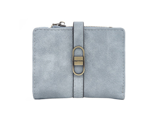 Жіночий гаманець Prettyzys PT23-2087 11,5х9 см Блакитний 13187-83849