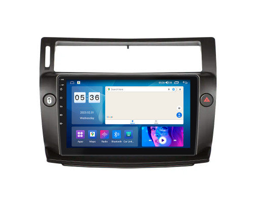 Магнітола Lesko для Citroen C4 I Рестайлінг 2008-2011 IPS 9 4/6b CarPlay Prime Магнітола Lesko для Citroen C4 I Рестайлінг 2008-2011 IPS 9 4/6b CarPlay Prime