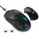 Миша бездротова HXSJ Т28 з акумулятором та RGB підсвічуванням 2,4G+Bluetooth Black