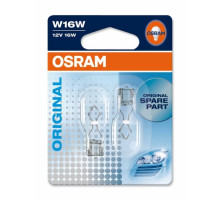 Автолампа ук. OSRAM 921-02B W16W 12V W2,1X9,5 2X10 Blister