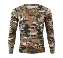 Тактичний лонгслів No Brand A659 S Camouflage CP Зелений (4254-75770)