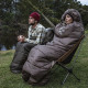 Туристичний спальний мішок в чохлі Naturehike U350 Brown