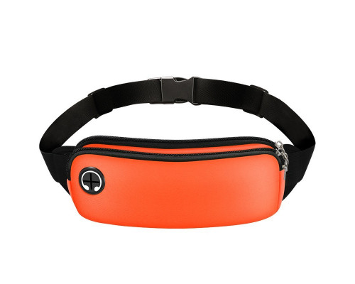 Сумка для бігу з 2 кишенями 22х10 см RunningBag Вологостійка Orange (36144562)