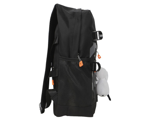 Рюкзак підлітковий Lesko 901229 Black з брелоком 35 л Рюкзак підлітковий Lesko 901229 Black з брелоком 35 л