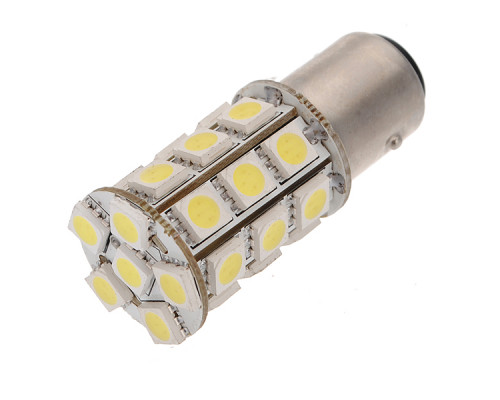 Світлодіодна лампа AllLight T25 27 діодів 5050 1156 BA15S 12V Світлодіодна лампа AllLight T25 27 діодів 5050 1156 BA15S 12V