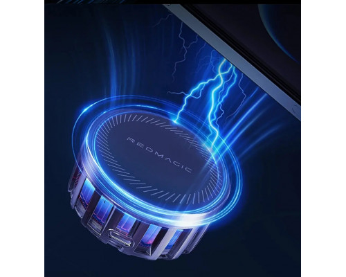 Магнітний напівпровідниковий радіатор-вентилятор для смартфона Nubia RedMagic Magnetic Cooler 4 Pro black Магнітний напівпровідниковий радіатор-вентилятор для смартфона Nubia RedMagic Magnetic Cooler 4 Pro black
