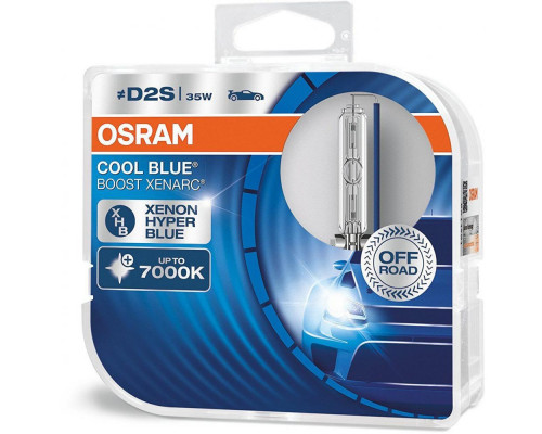 Автолампа ксенон OSRAM 66240CBB-DUO COOL BLUE BOOST D2S 85V 35W P32d-2 XENARC комплект Автолампа ксенон OSRAM 66240CBB-DUO COOL BLUE BOOST D2S 85V 35W P32d-2 XENARC комплект
