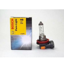 Автолампа BOSCH Pure Light H8 35W 12V PGJ19-1 (1987302081)