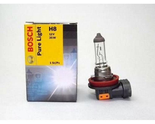 Автолампа BOSCH Pure Light H8 35W 12V PGJ19-1 (1987302081) Автолампа BOSCH Pure Light H8 35W 12V PGJ19-1 (1987302081)