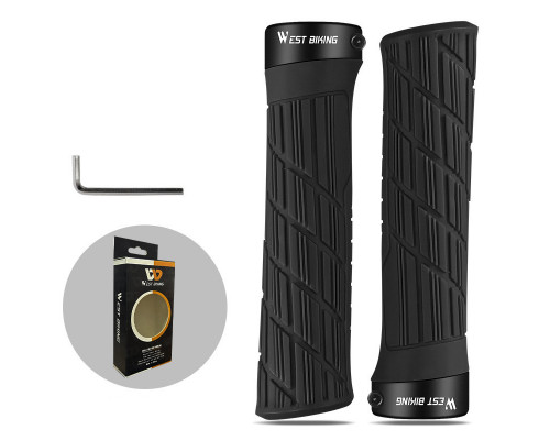 Грипси велосипедні West Biking YP0804063 Black 13342-85802