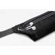 Сумка для бігу на пояс RunBag Водонепроникна 31х11 см Black (33535521)