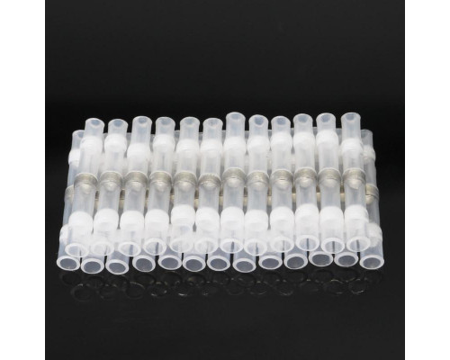 Термозбіжна гільза з припоєм PR термоусадка 0.25-0.34 мм² 100 шт Білий (C050945-100)