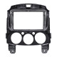 Перехідна рамка 9 Lesko Mazda 2 2007-2014 Black