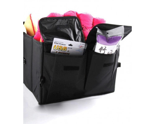 Органайзер у багажник автомобіля Icar 52х38х26 см Чорний (C051095)