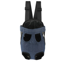 Рюкзак- кенгуру для тварин Lesko SY210814 L Dark Blue (12665-76069)