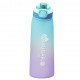 Пляшка для води СМ пластикова 1000 мл Синьо-фіолетовий (С051408)
