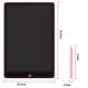 Графічний планшет для малювання Psheko Writing Tablet 16" Pink (FR050643)