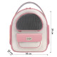 Рюкзак-перенесеннядля котів і собак MoorPet 242210 39х33 см Pink  12984-84038