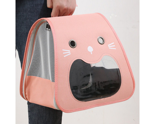 Рюкзак-перенесення для котів і собак Taotaopets 247723 32х35 см Pink 12986-84066