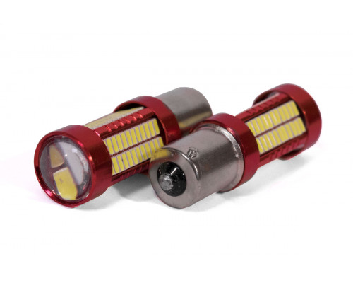 Світлодіодна лампа StarLight T25 106 (96+10 лінза) діодів 12V-24V 5W 4014 WHITE Світлодіодна лампа StarLight T25 106 (96+10 лінза) діодів 12V-24V 5W 4014 WHITE
