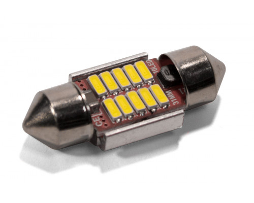 Світлодіодна лампа StarLight T11 10 діодів SMD 4014 12-24V S8.5 31mm WHITE Світлодіодна лампа StarLight T11 10 діодів SMD 4014 12-24V S8.5 31mm WHITE
