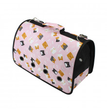 Сумка-перенесення для котів та собак Taotaopets 246610 Kats M Pink (5537-17417)