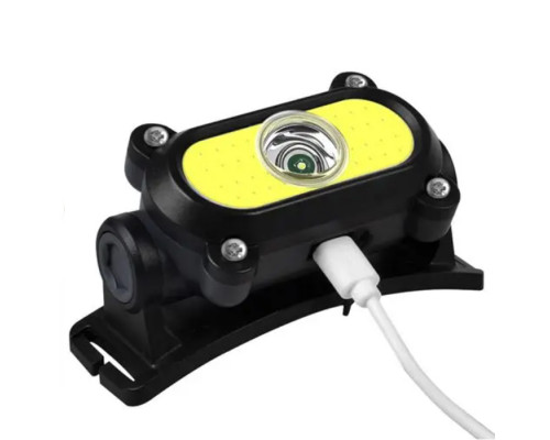 Ліхтар акумуляторний налобний HeadLight KX-210 XPE3W+COB5W Ліхтар акумуляторний налобний HeadLight KX-210 XPE3W+COB5W