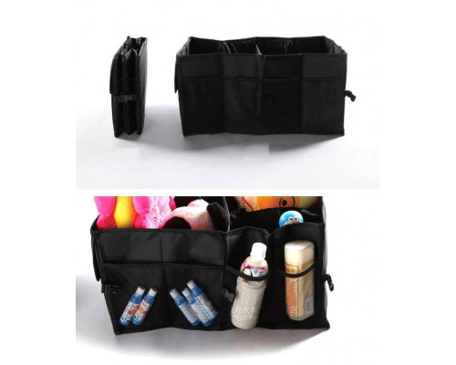 Органайзер у багажник автомобіля Icar 52х38х26 см Чорний (C051095)