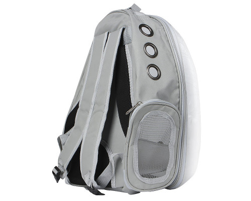 Рюкзак-перенесення Taotaopets 253304 Panoramic Grey 35х25х42 см Рюкзак-перенесення Taotaopets 253304 Panoramic Grey 35х25х42 см