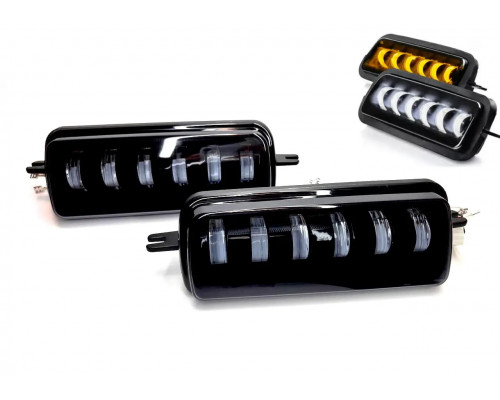 Світлодіодні підфарники AllLight HP-060 Нива DRL та поворот Світлодіодні підфарники AllLight HP-060 Нива DRL та поворот