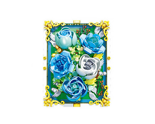 3D-конструктор Jie Star 9029 Heart of the Ocean набір 651 деталь