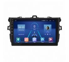 Штатна магнітола Lesko Toyota Corolla X E140 E150 2006-2012 9" 4/64Gb/ 4G/ Wi-Fi/ CarPlay Top (9672-34526)