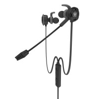 Ігрові навушники зі знімним мікрофоном Plextone G30 Black гарнітура/аудіо адаптер 2х3.5 мм/кейс