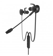 Ігрові навушники зі знімним мікрофоном Plextone G30 Black гарнітура/аудіо адаптер 2х3.5 мм/кейс