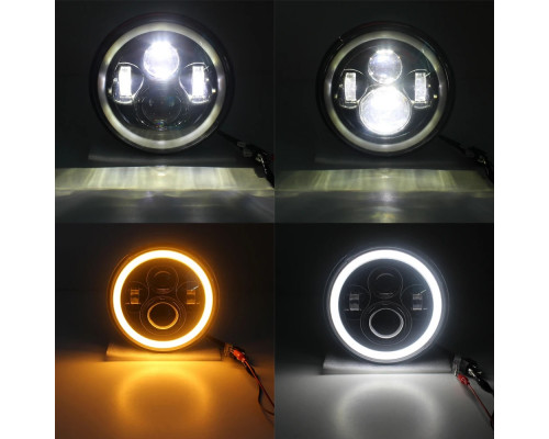 Світлодіодна фара AllLight JR-4-45W 3chip CREE ближнє/дальнє Світлодіодна фара AllLight JR-4-45W 3chip CREE ближнє/дальнє